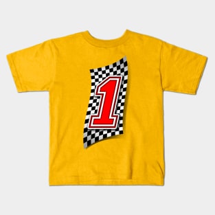 Racer Number 1 Kids T-Shirt